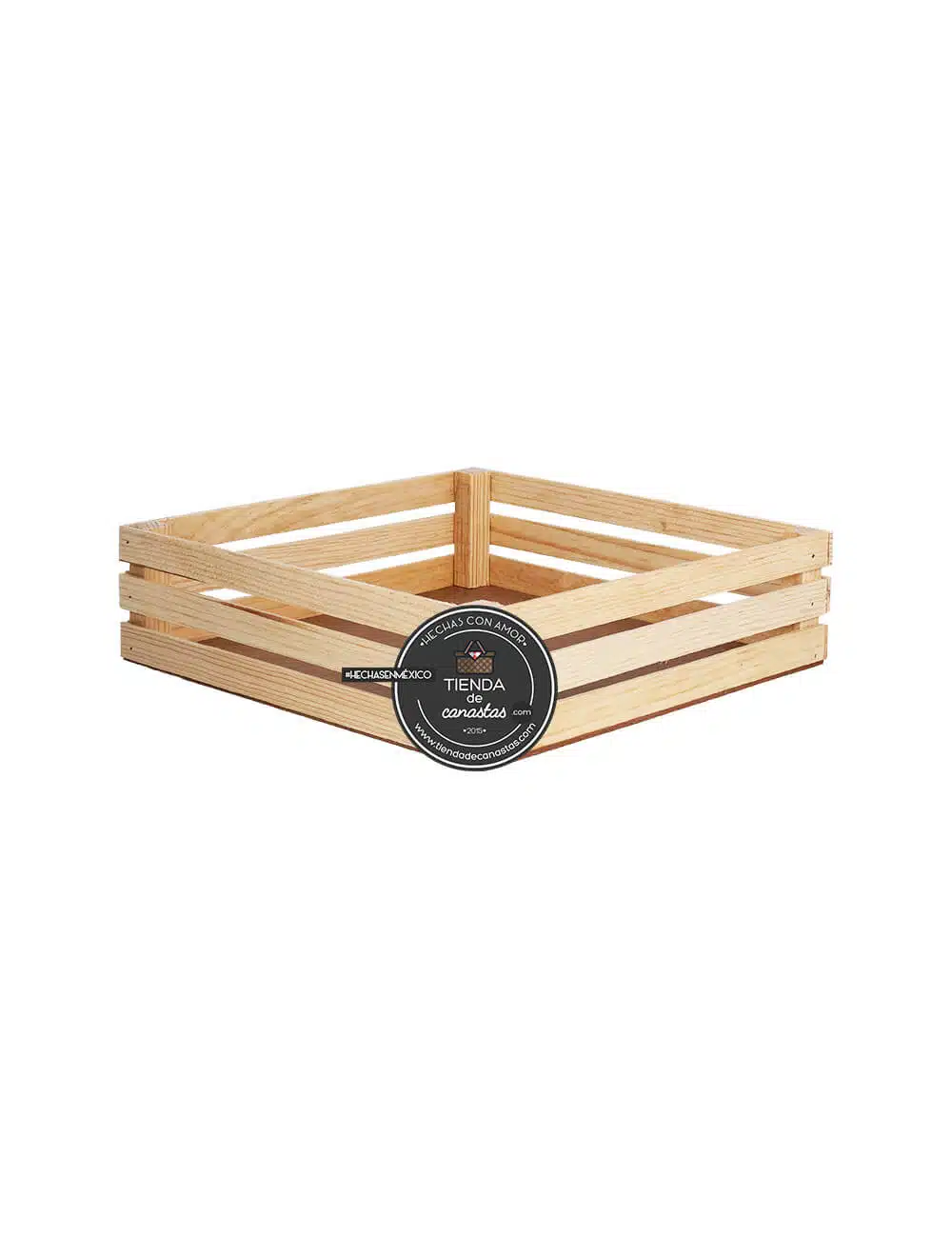 Huacal De Madera 30 x 30 cm x Tienda de Canastas