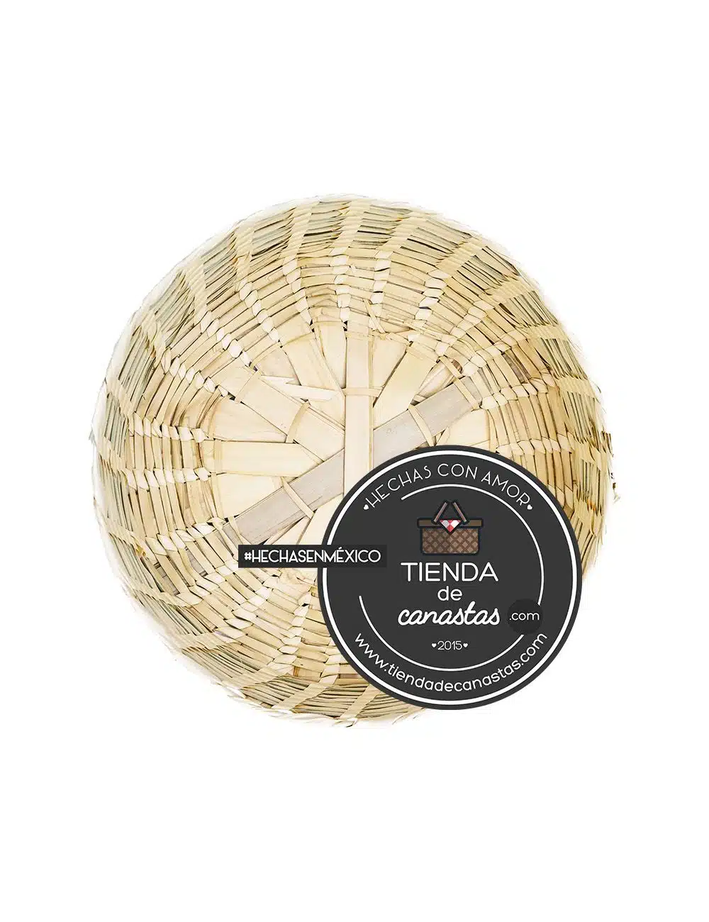 Plato de Palma Natural x Tienda de Canastas