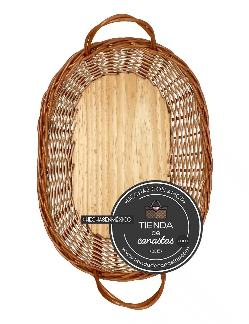 Charola Portuguesa Ovalada Grande x Tienda de Canastas